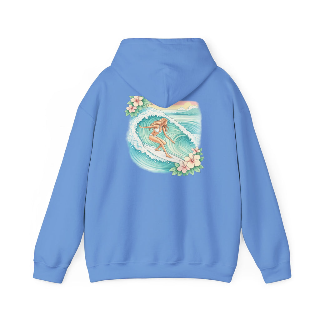 Vintage Inspired Surf  Cozy Hoodie for the Beach Summer Outfit Travel Paddle Boarding Surfing Camping Kayaking Beach Lovers Yoga Class