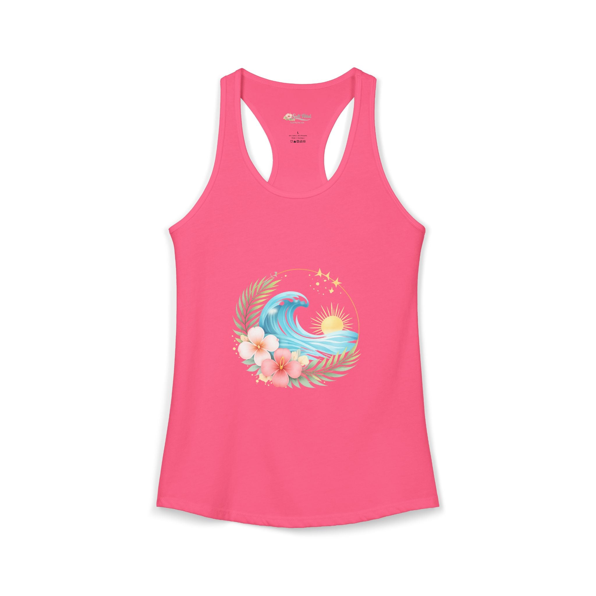 Sunrise Inspired Racerback Tank for Yoga Class Gym Summer Outfit Travel Outfit Beach Outfit Beach Lover Gift Sun Salutation