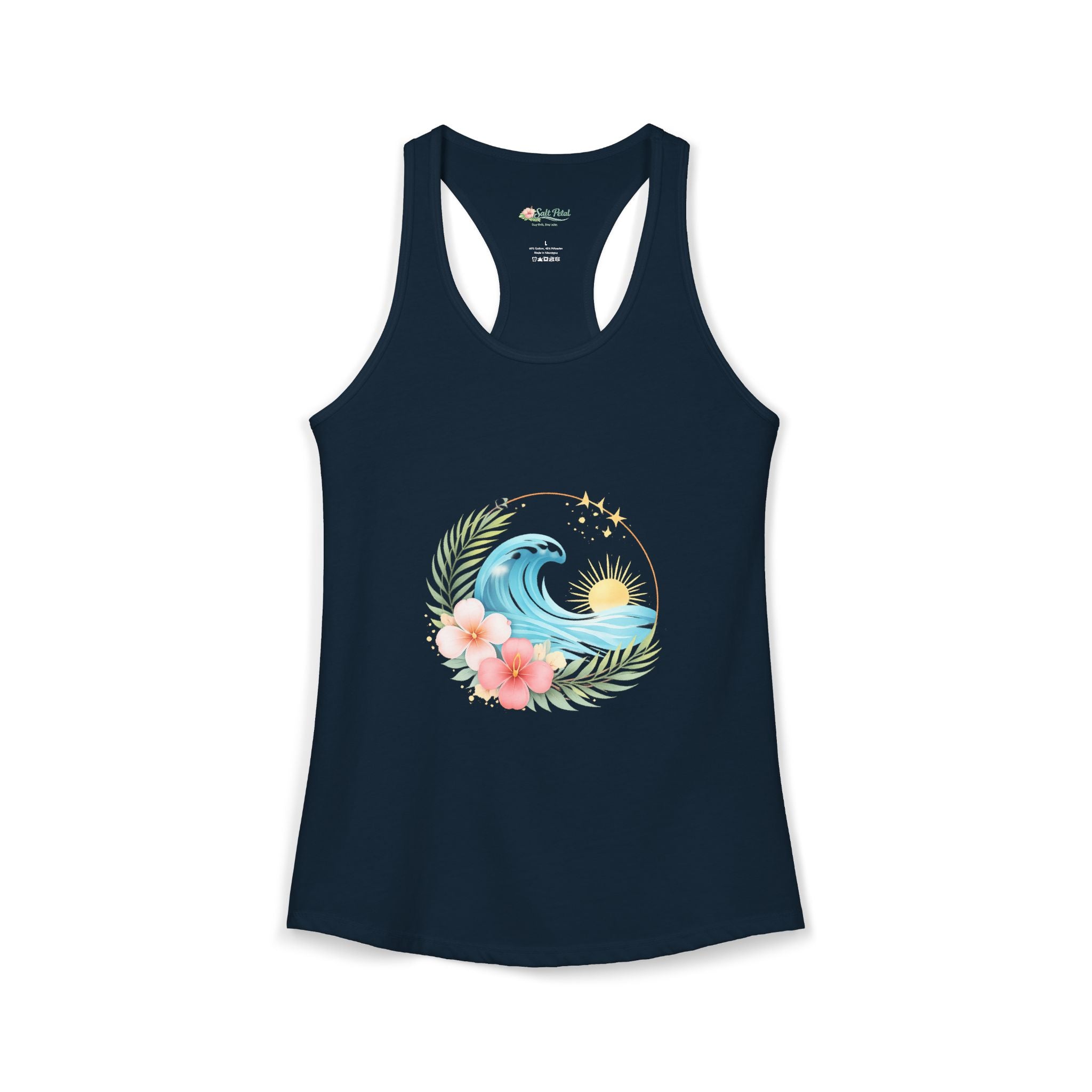 Sunrise Inspired Racerback Tank for Yoga Class Gym Summer Outfit Travel Outfit Beach Outfit Beach Lover Gift Sun Salutation